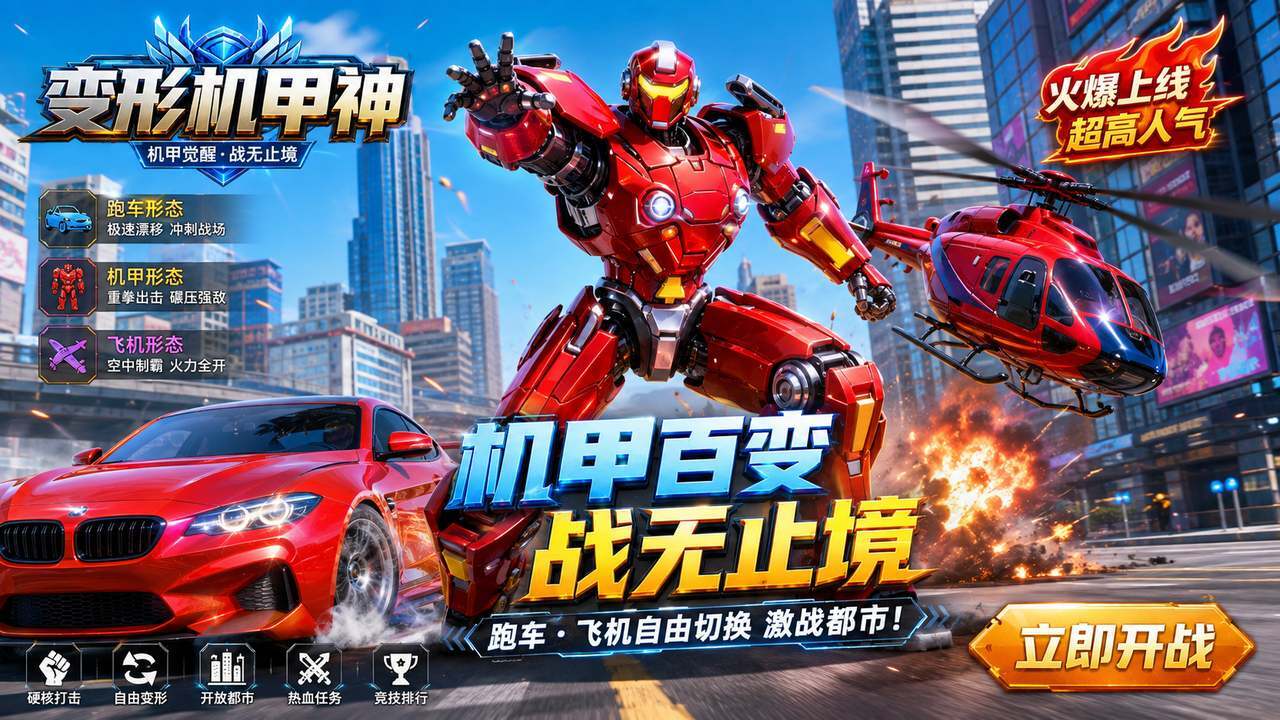 变形机甲神截图