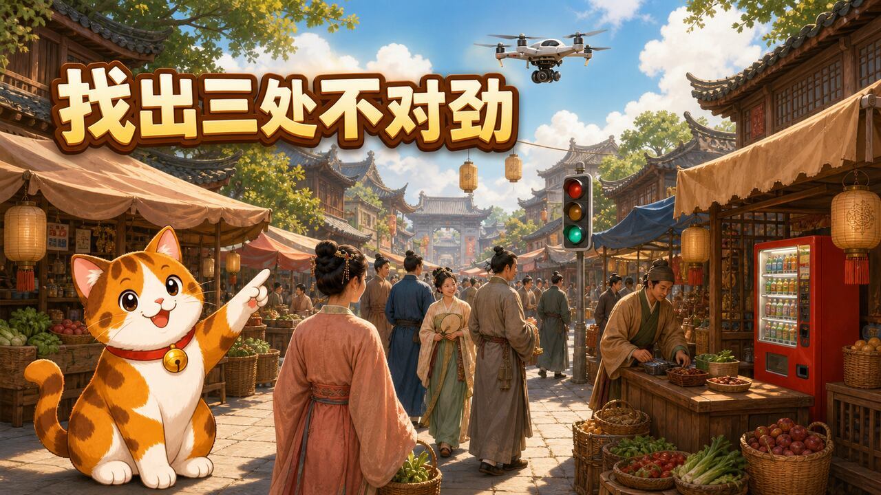 这图不对劲-找茬游戏截图