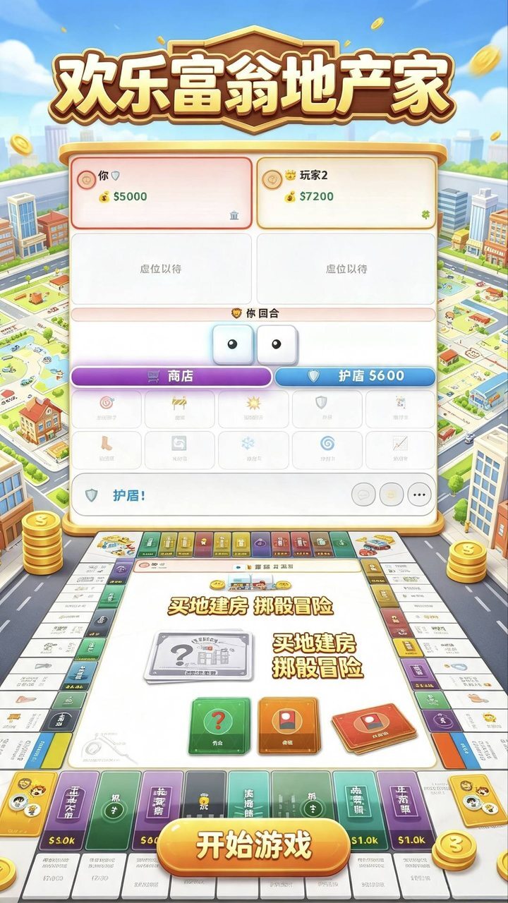 欢乐富翁地产家截图