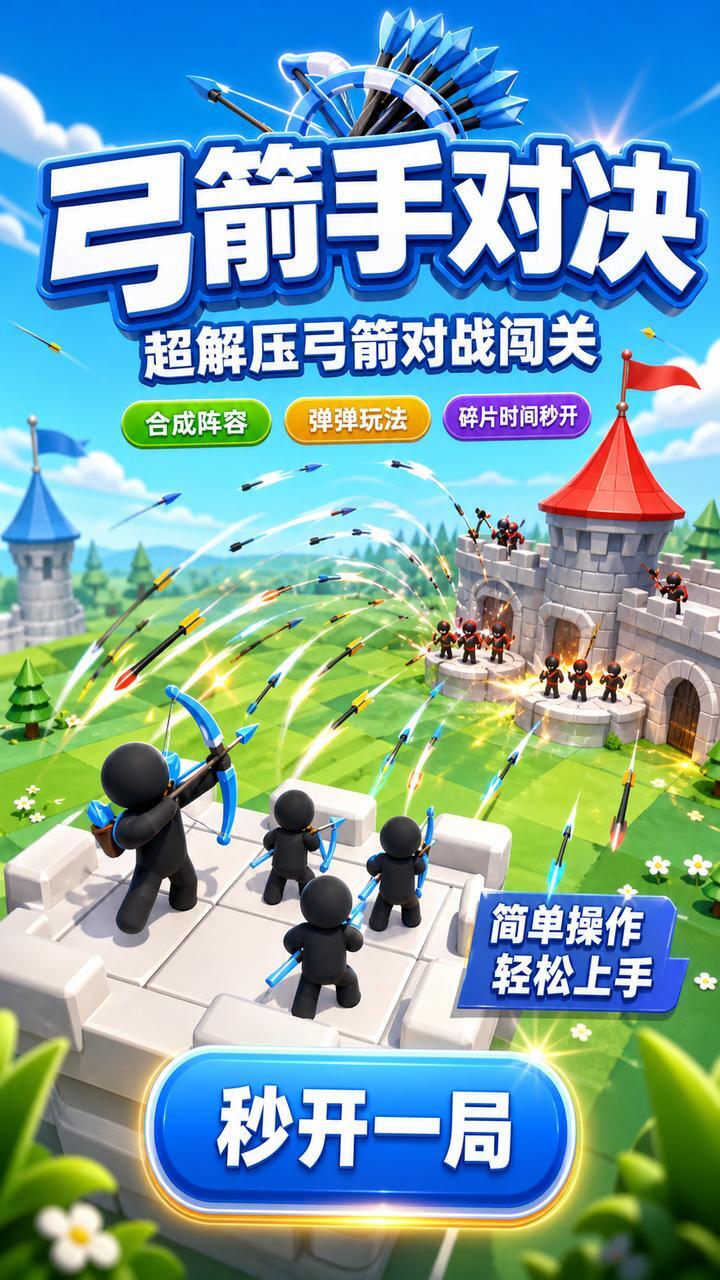 弓箭手对决小游戏截图