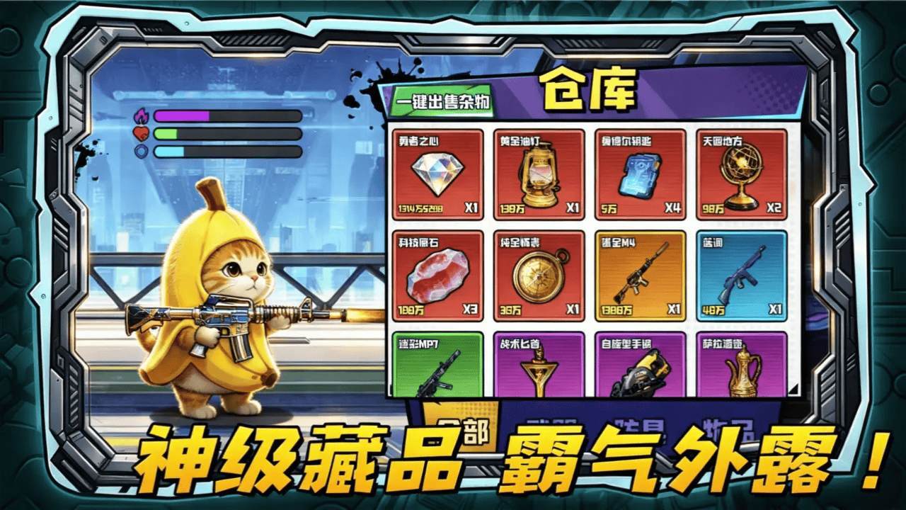 猫狗地铁逃生截图
