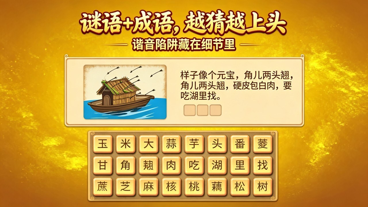 看图猜猜谐音梗截图