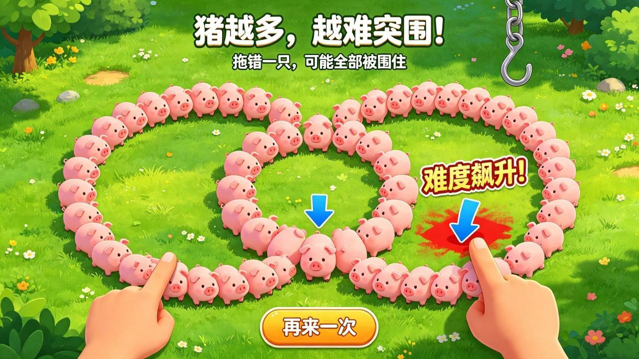 挪了个猪救救猪猪截图