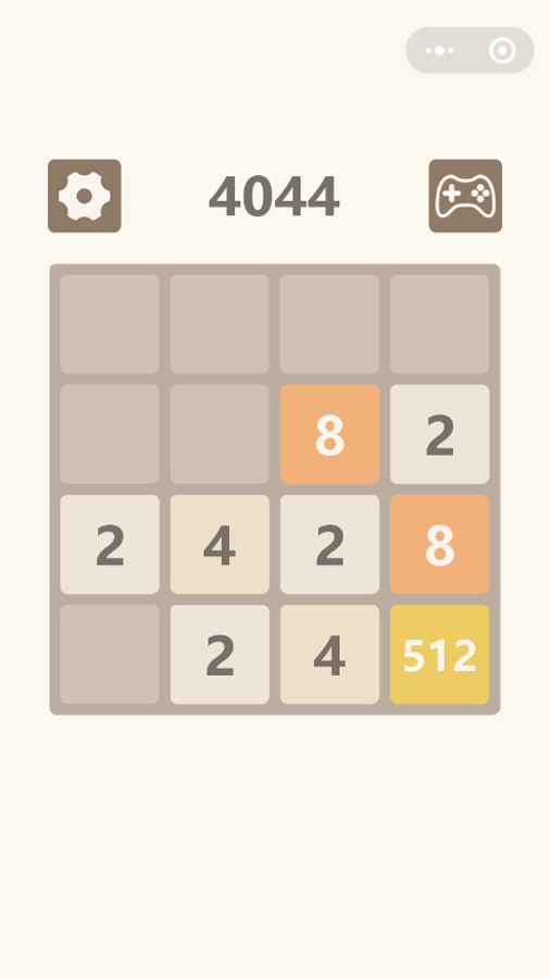 2048数字方块进化截图