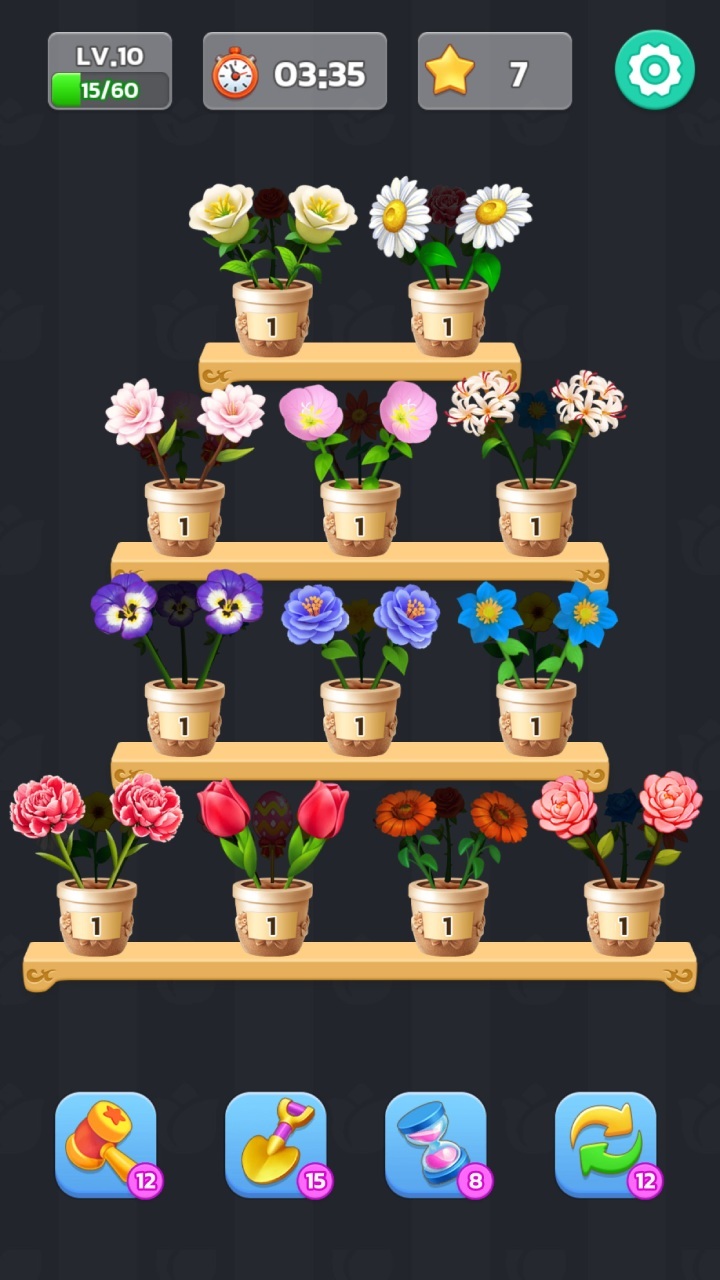 插花消除截图