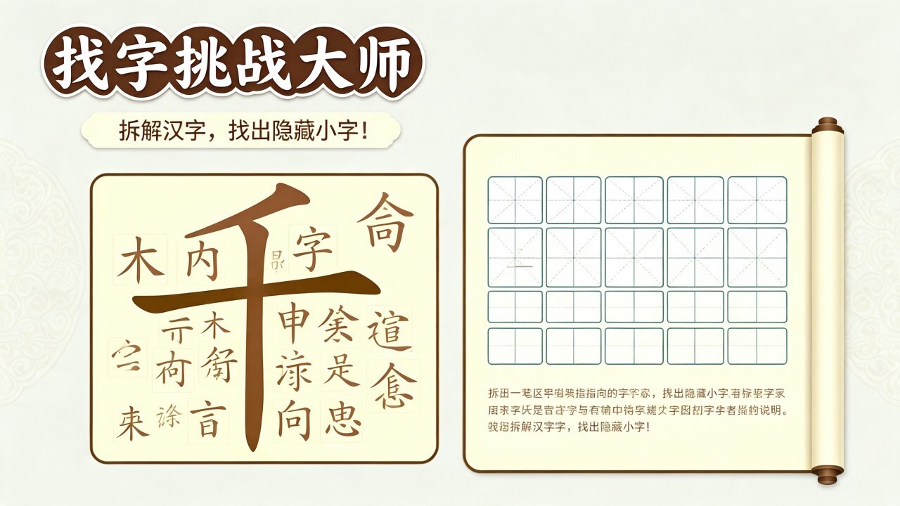 找字挑战大师截图
