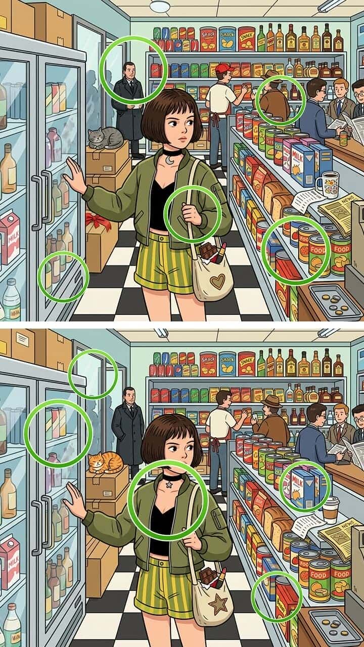 找找图中不同截图