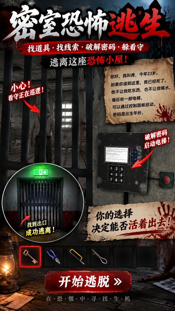 密室恐怖逃生截图