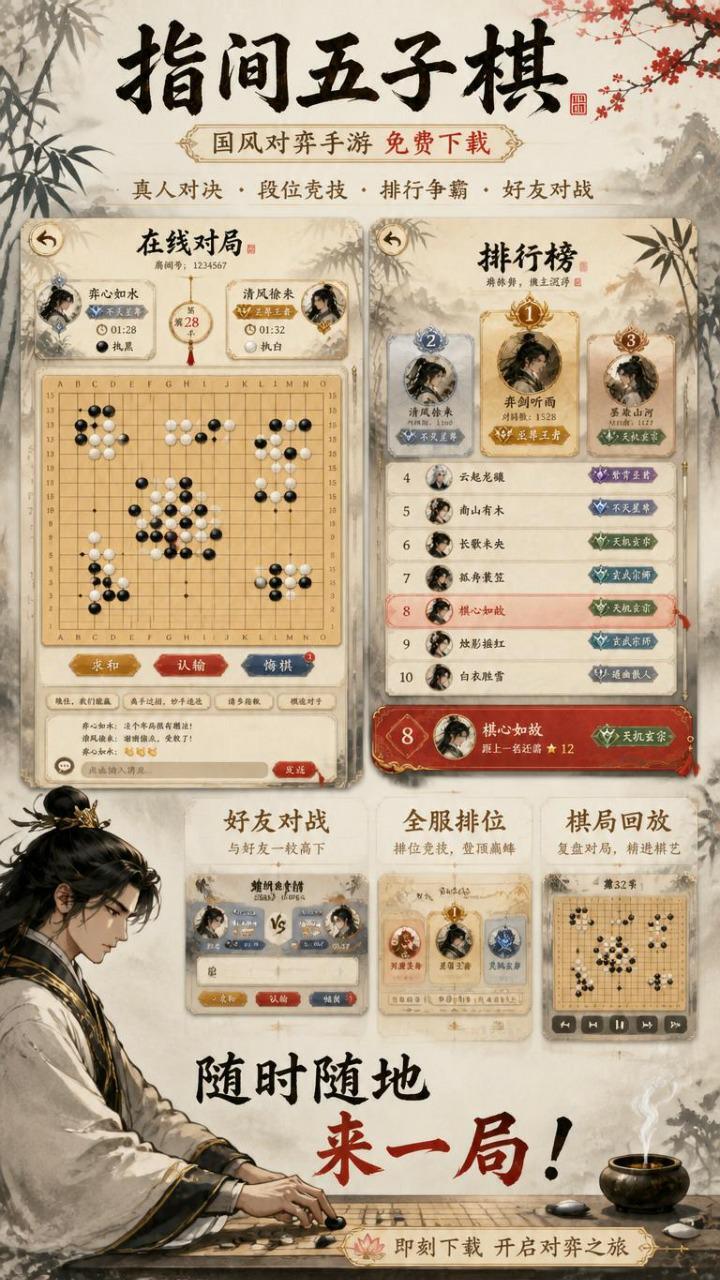 指间五子棋截图