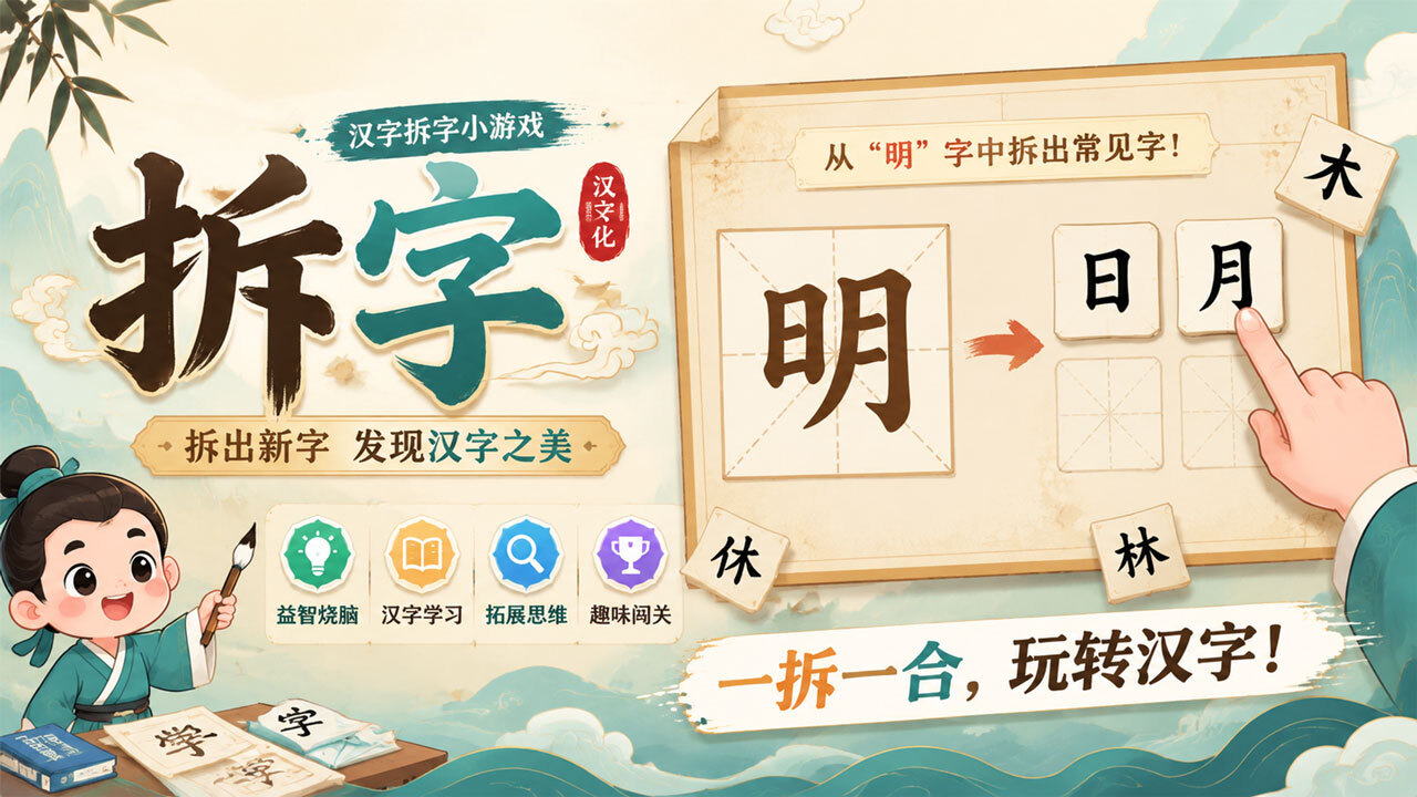 字中拆字截图