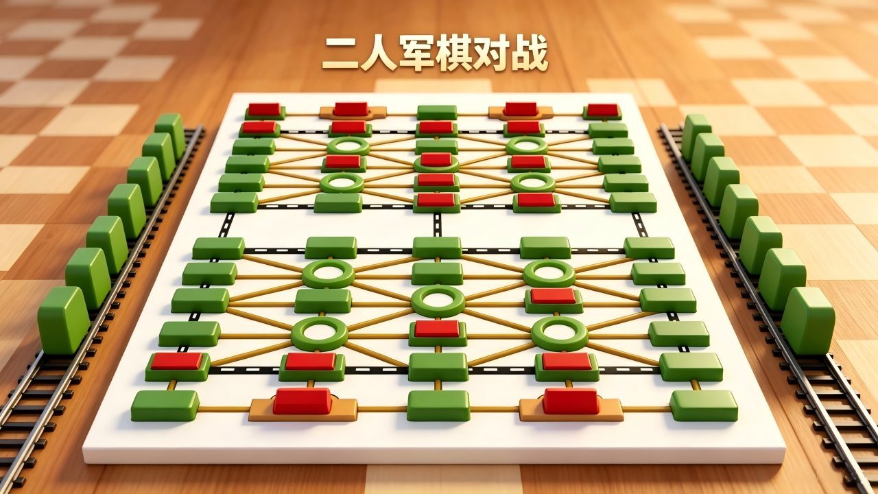 二人军棋对战截图