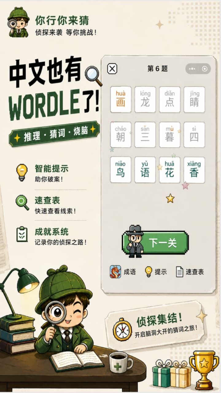 你行你来猜截图