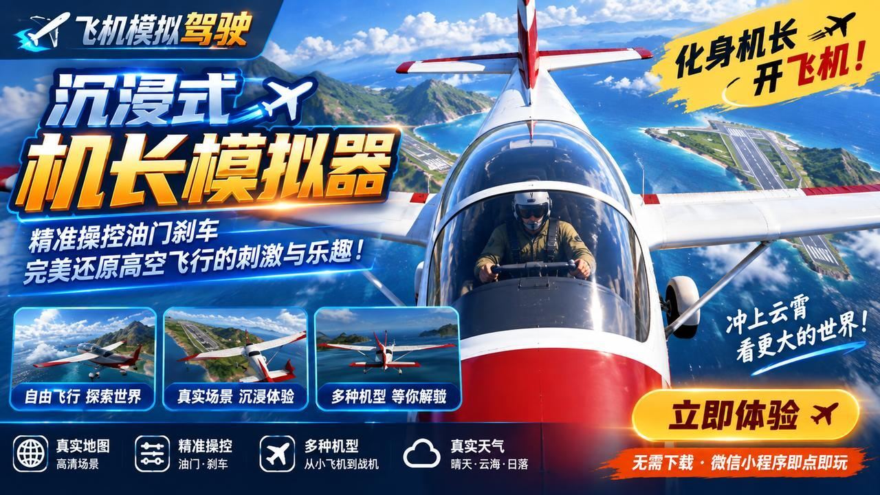 飞机模拟驾驶截图