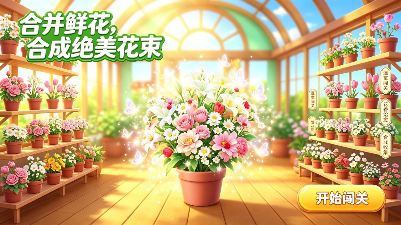 鲜花消除闯关截图
