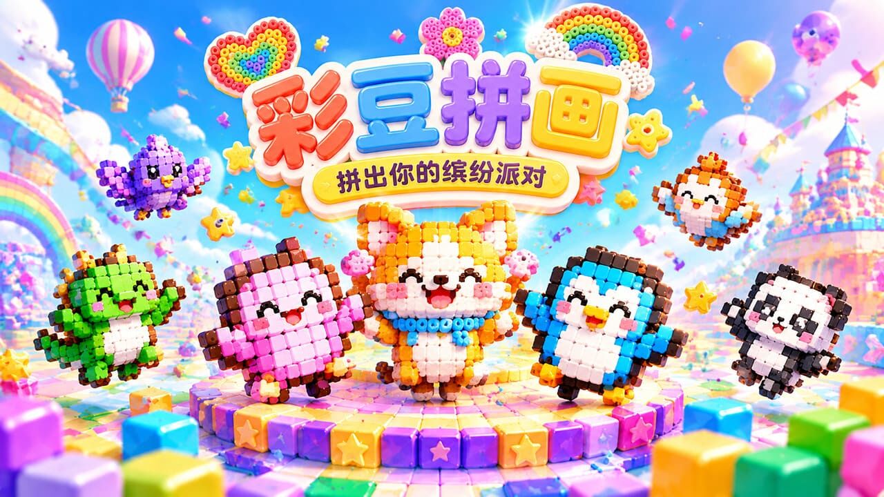 彩豆拼画截图