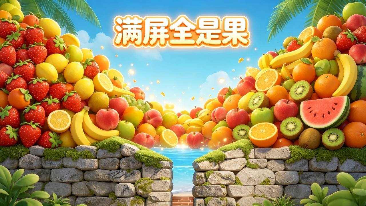 满屏全是果截图