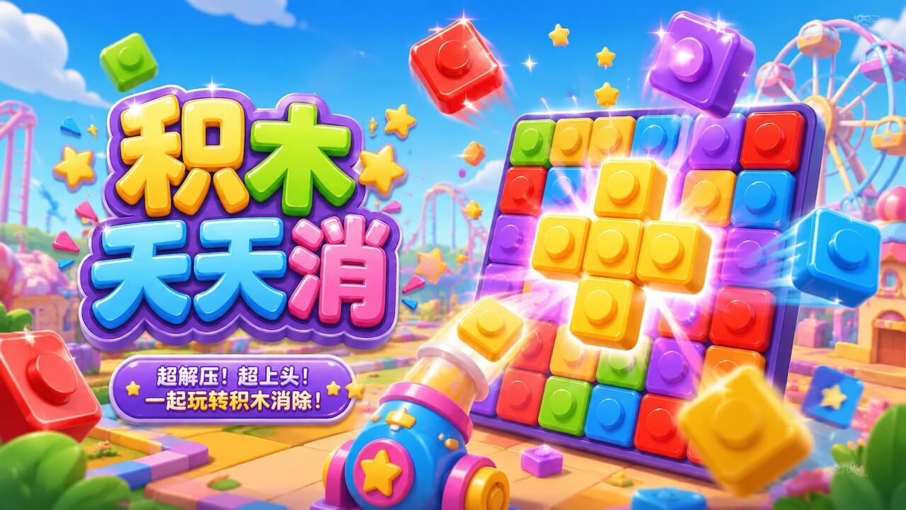 积木天天消截图