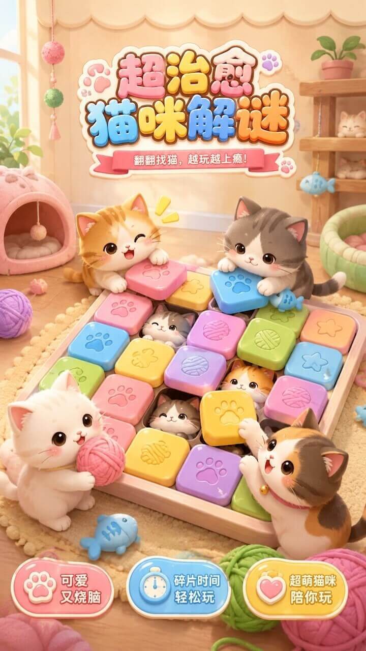 翻翻猫咪截图