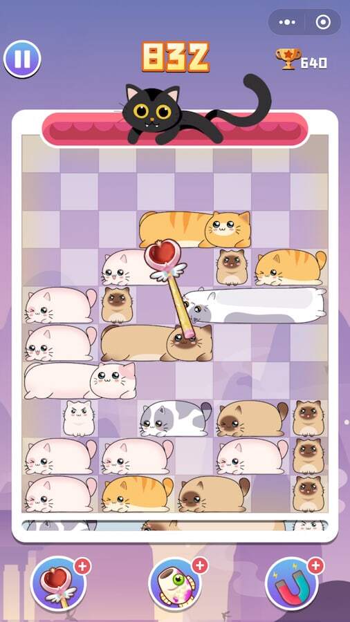 猫咪消方块截图