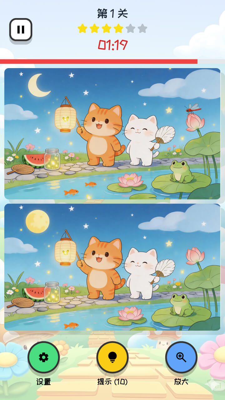 拾光找不同截图