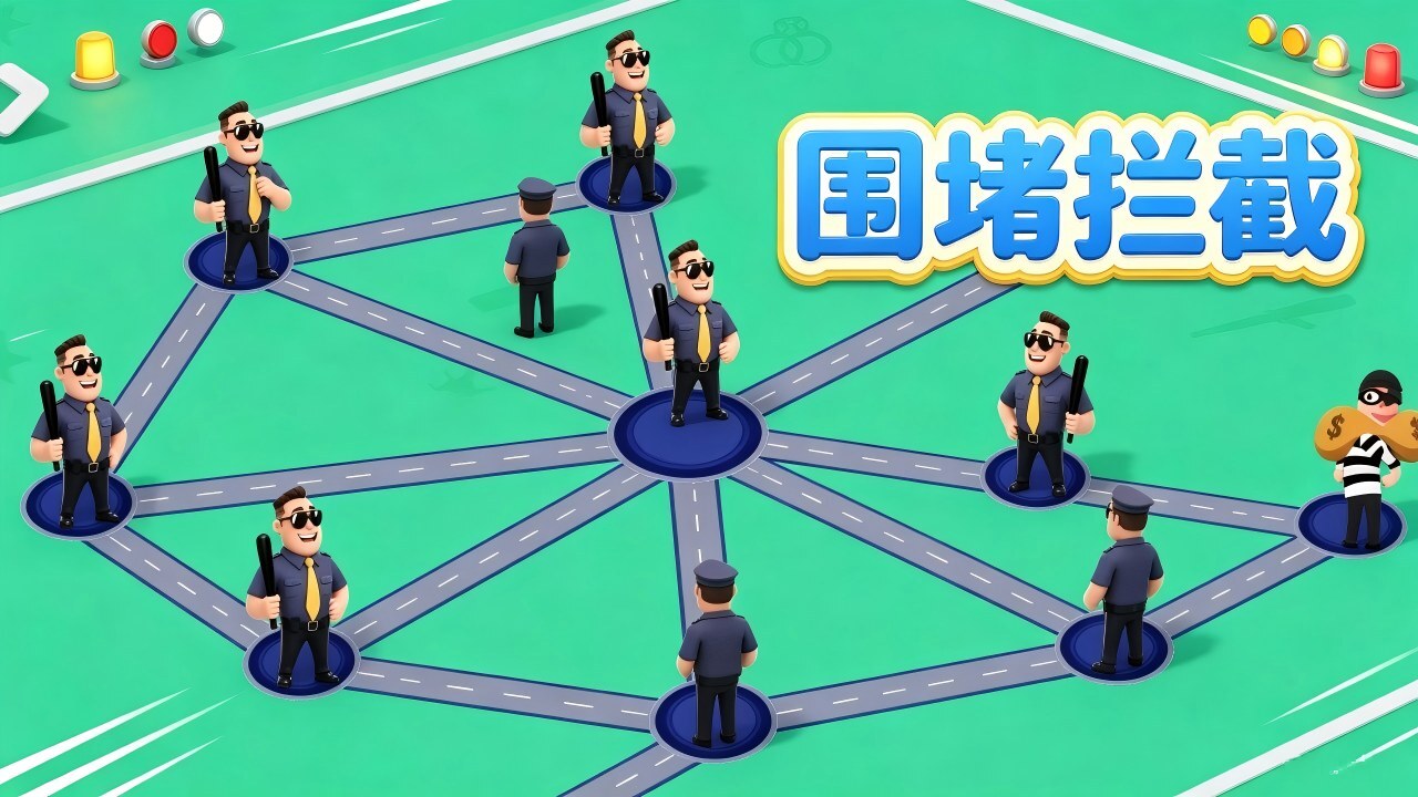 围堵拦截截图