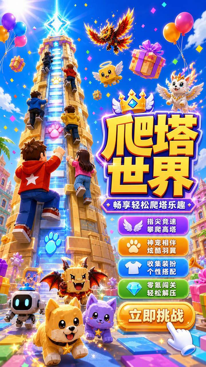 爬塔世界截图