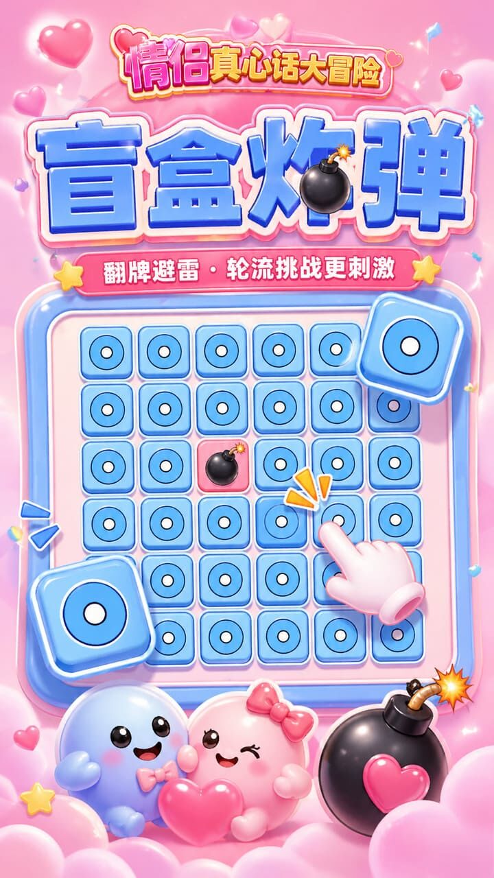 情侣真心话大冒险游戏截图