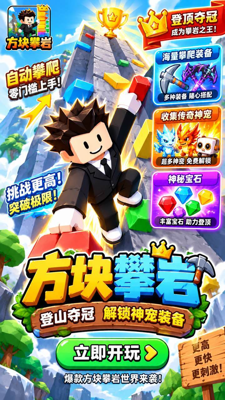 方块攀岩截图
