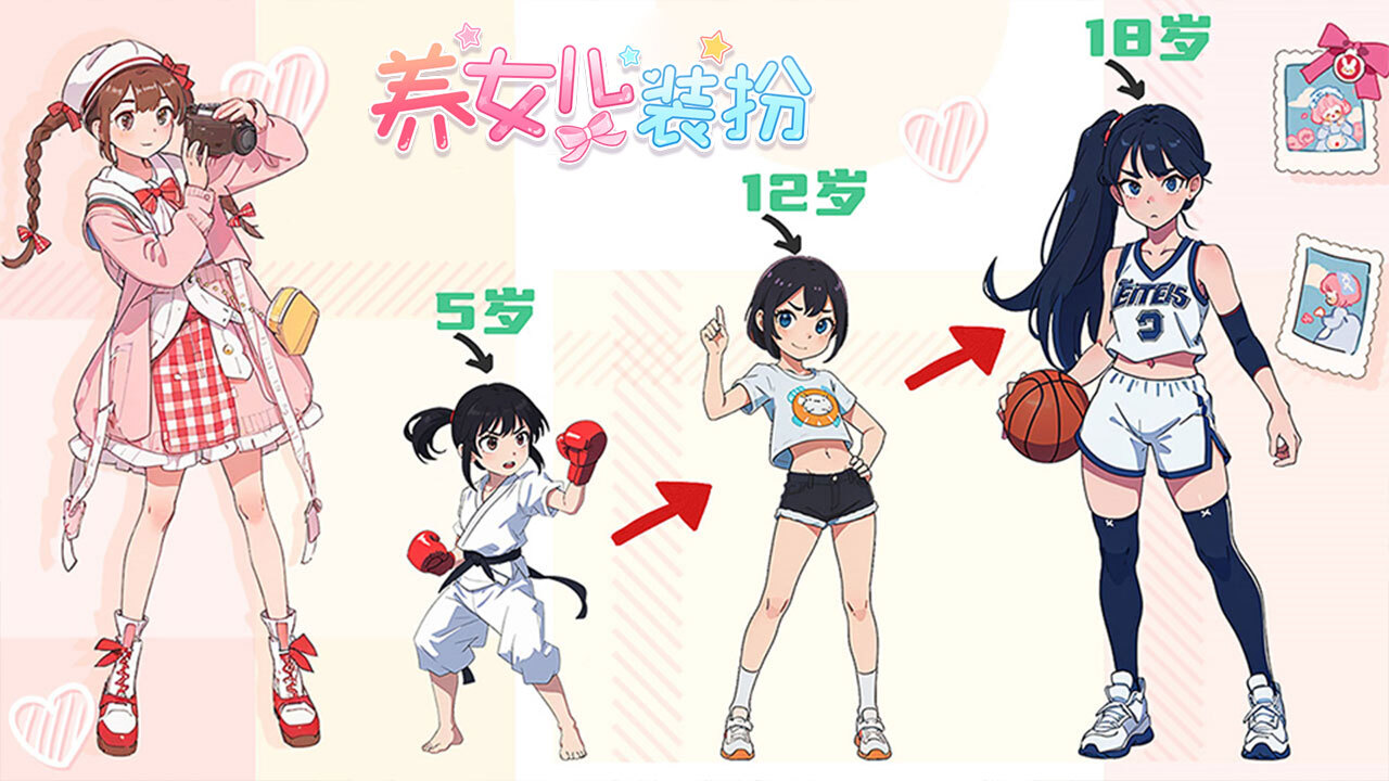 养女儿装扮截图