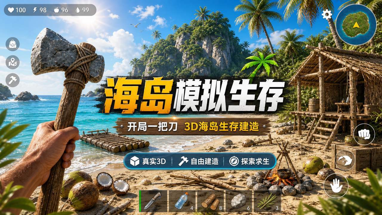 海岛模拟生存截图