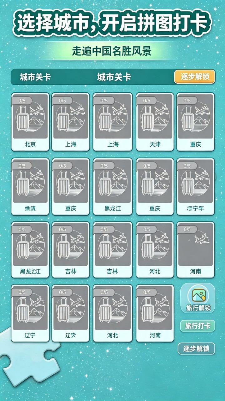 天天拼图闯关截图