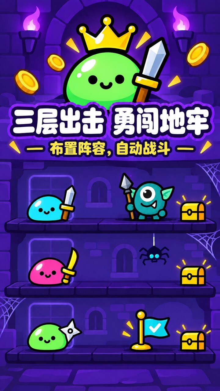史莱姆叠叠勇截图