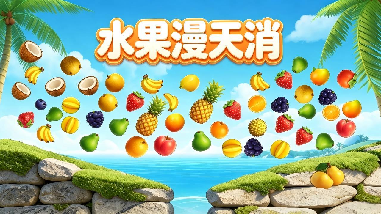 水果漫天消截图