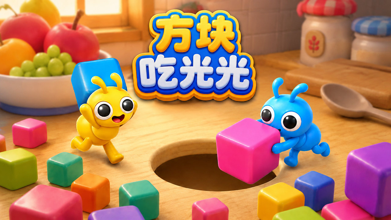 方块吃光光截图