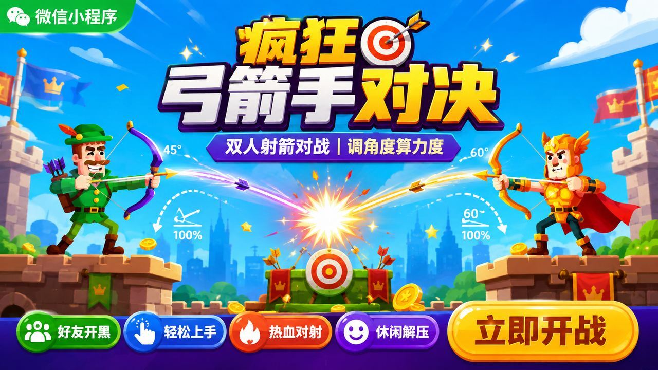 疯狂弓箭手对决截图