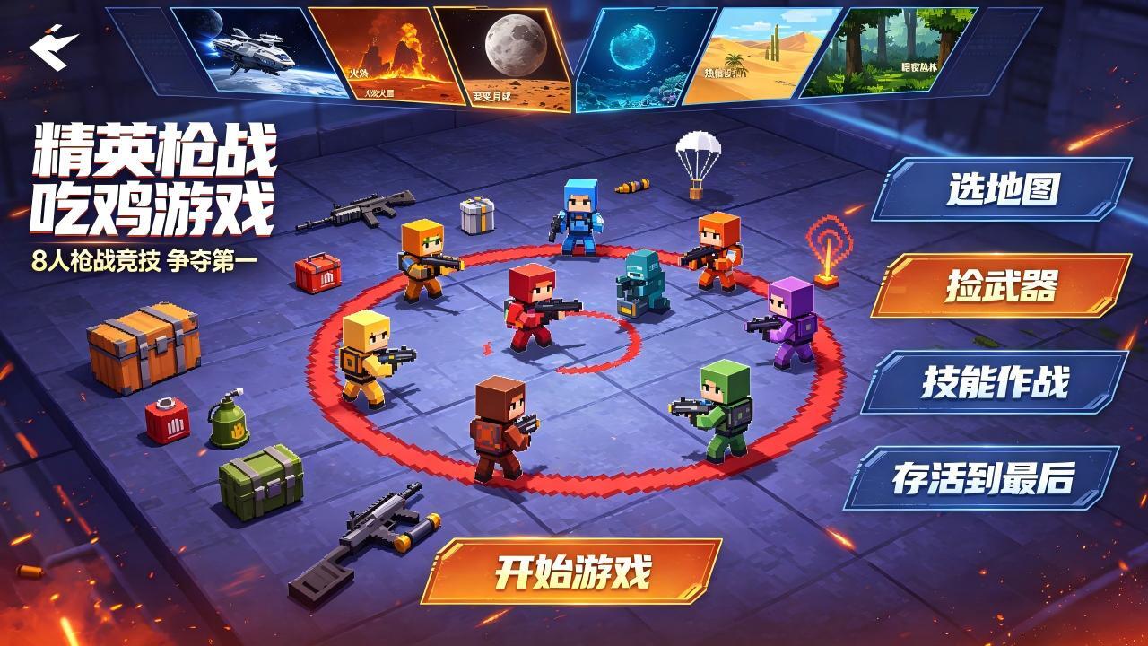 精英枪战吃鸡游戏截图