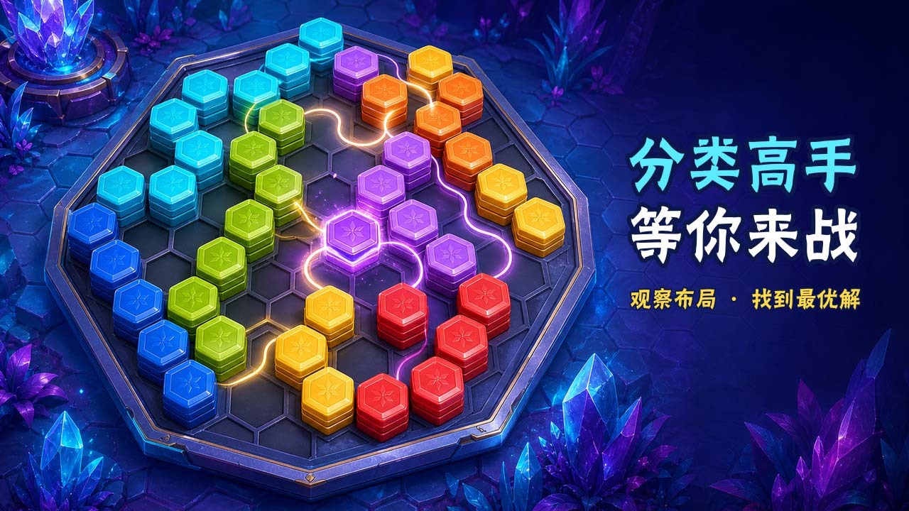 颜色分类游戏软件截图