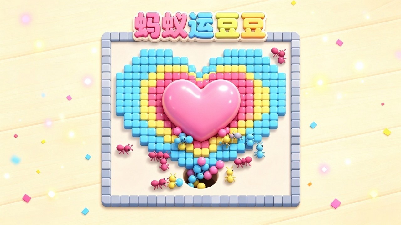 蚂蚁运豆豆截图