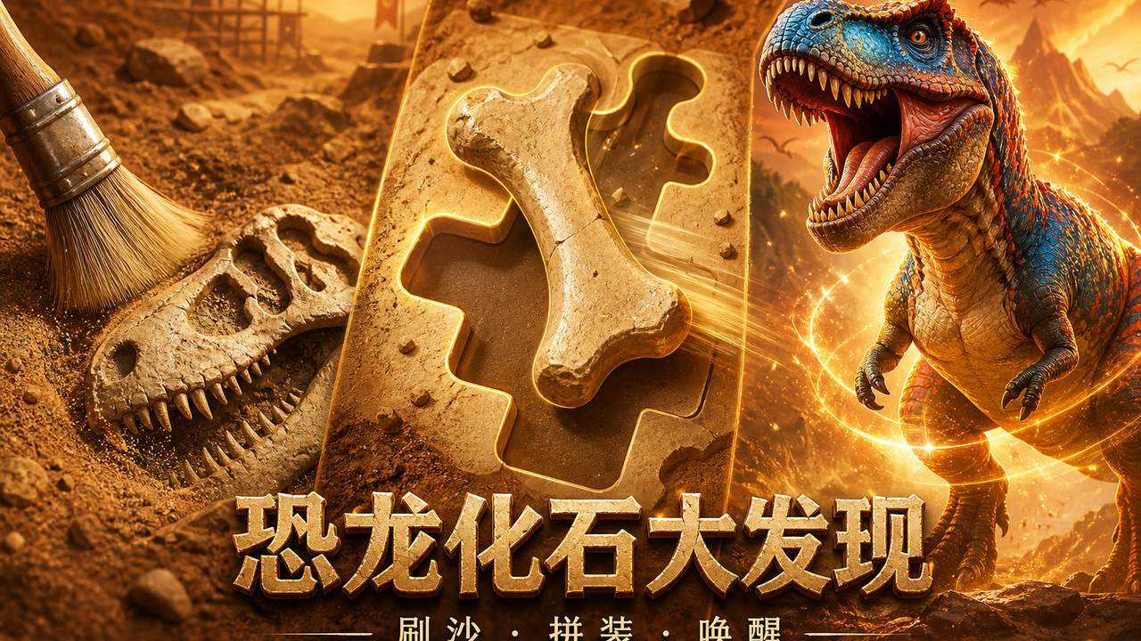 恐龙化石大发现截图