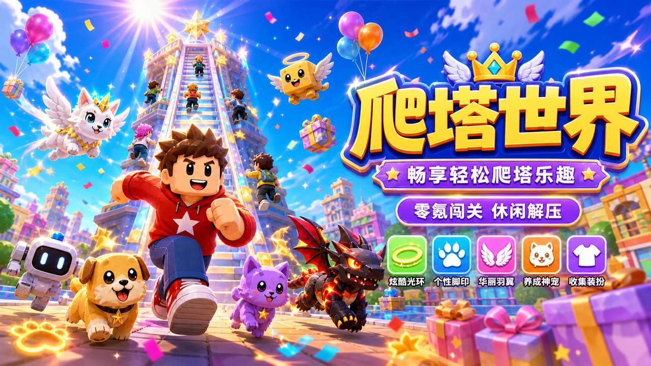 爬塔世界截图