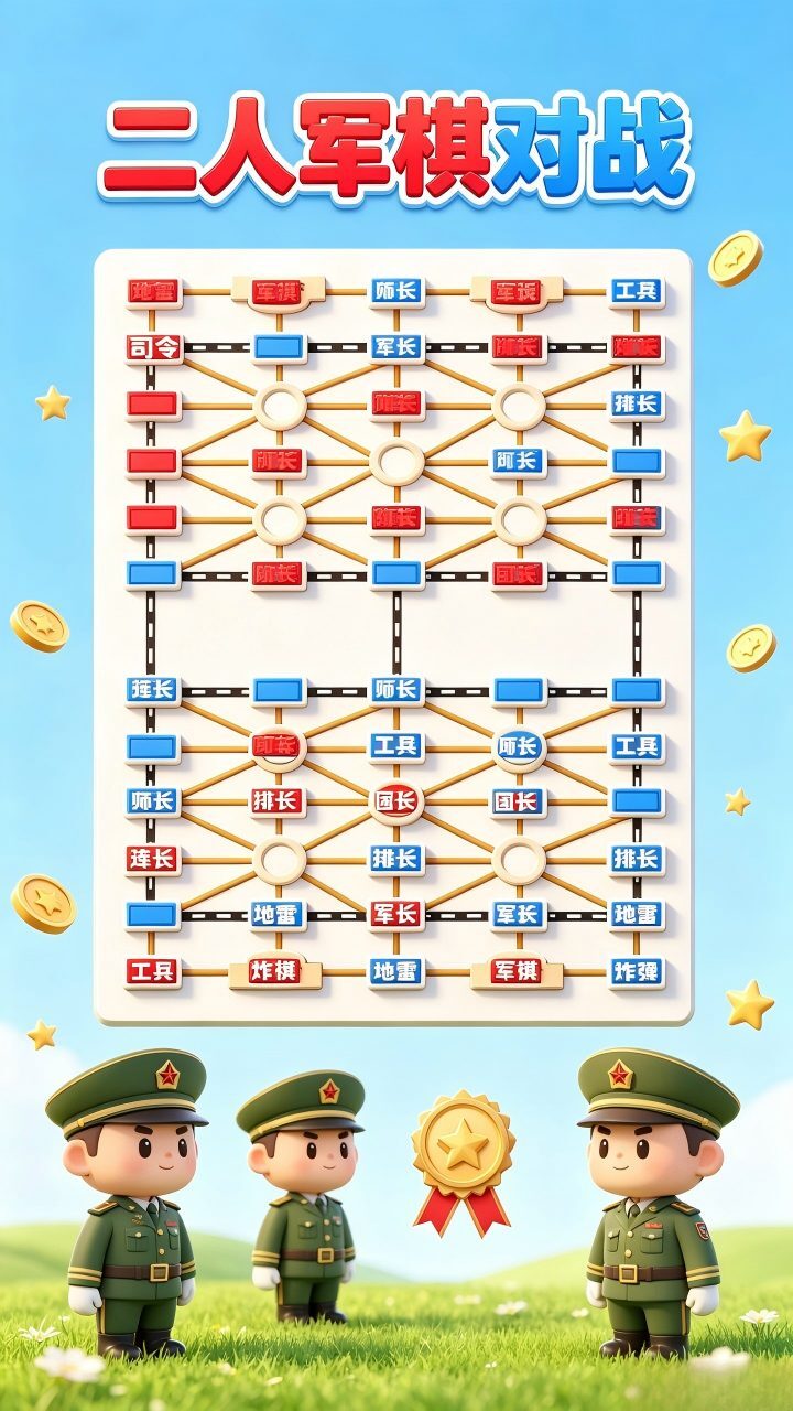 二人军棋对战截图