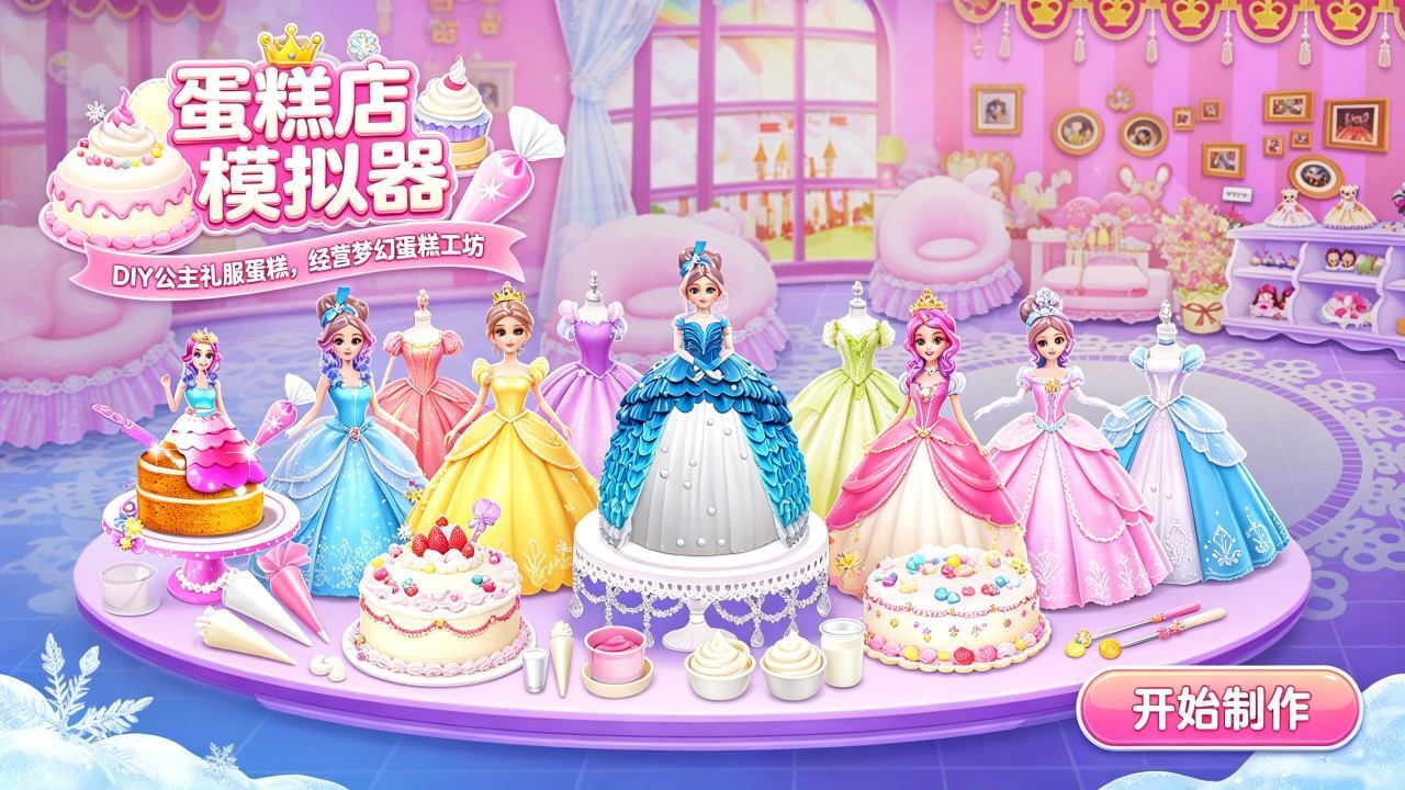 蛋糕店模拟器截图