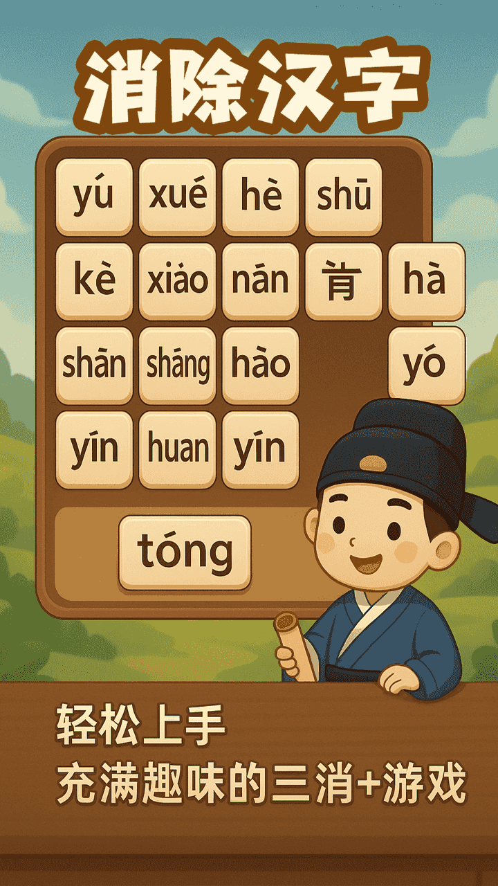 合成拼音消消消截图