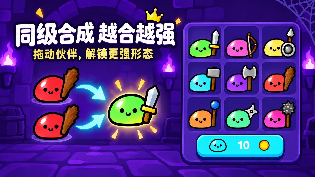 史莱姆叠叠勇截图