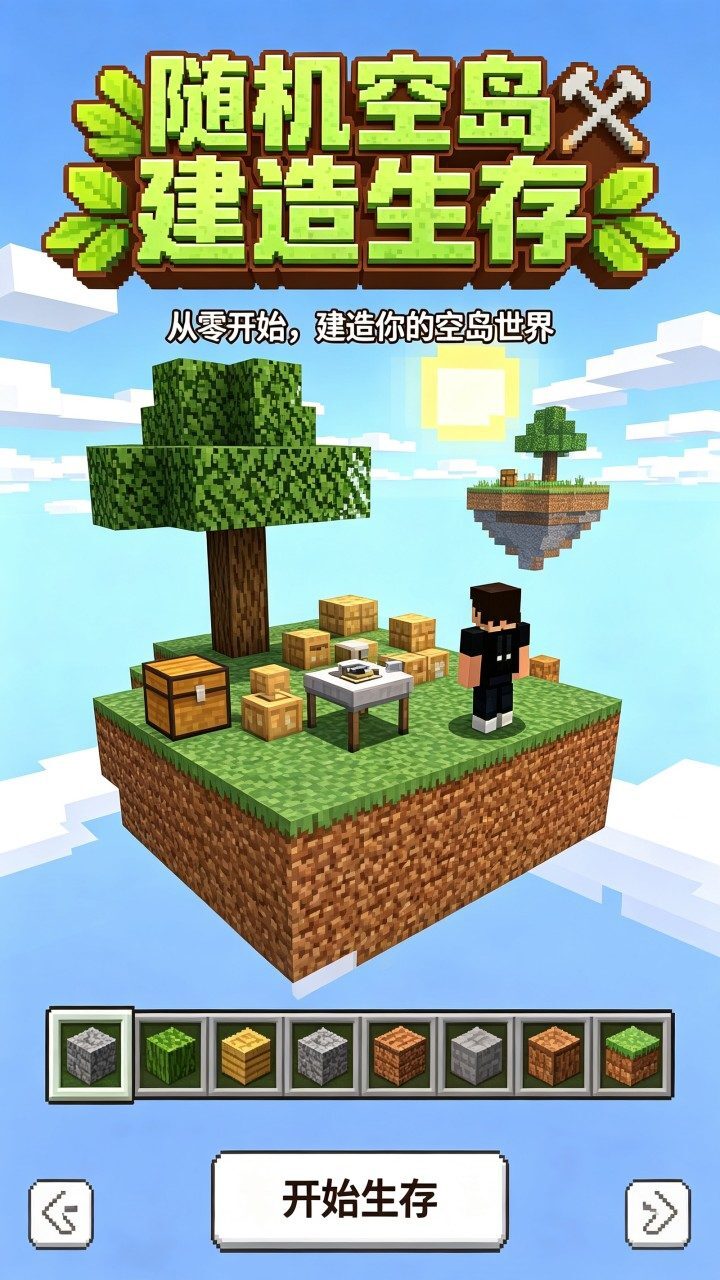 随机空岛建造生存截图
