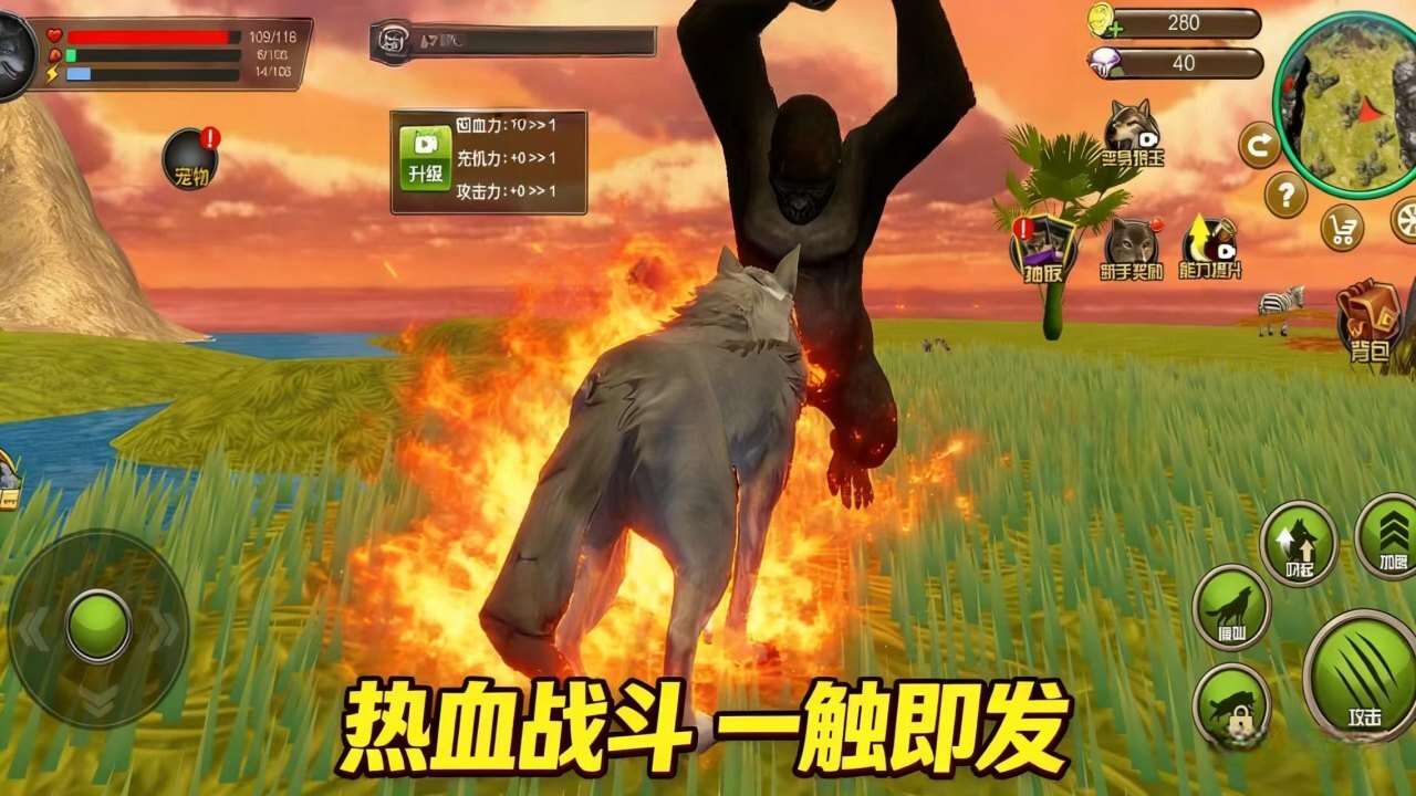 荒野狼王进化截图
