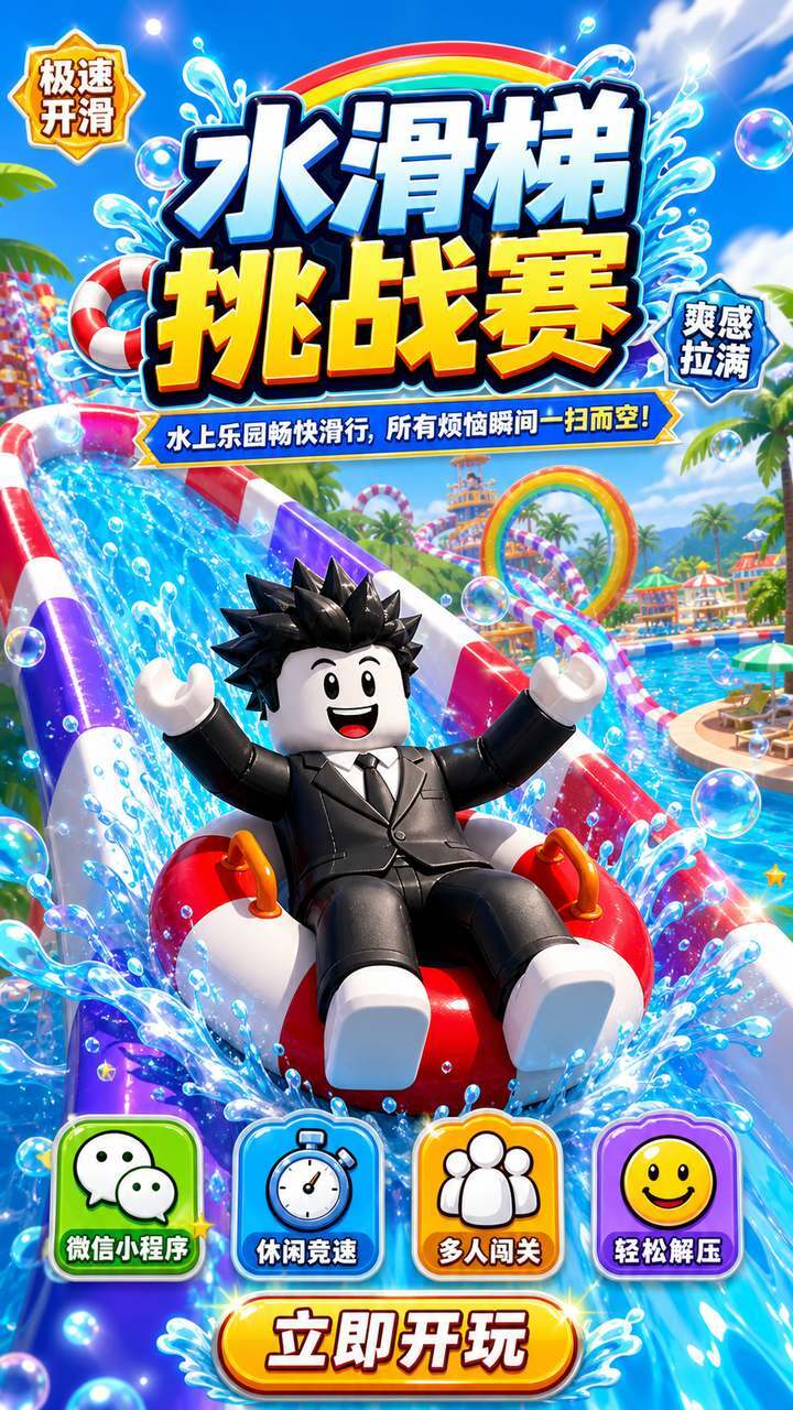 水滑梯挑战赛截图