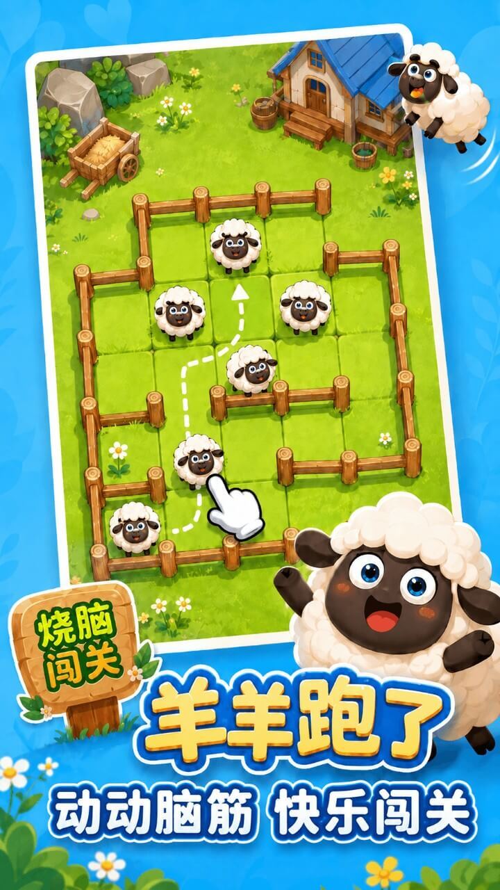 羊羊跑了截图