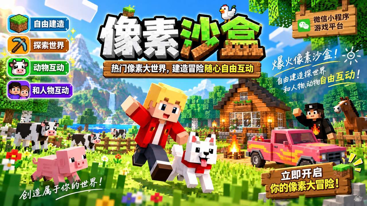 像素沙盒截图