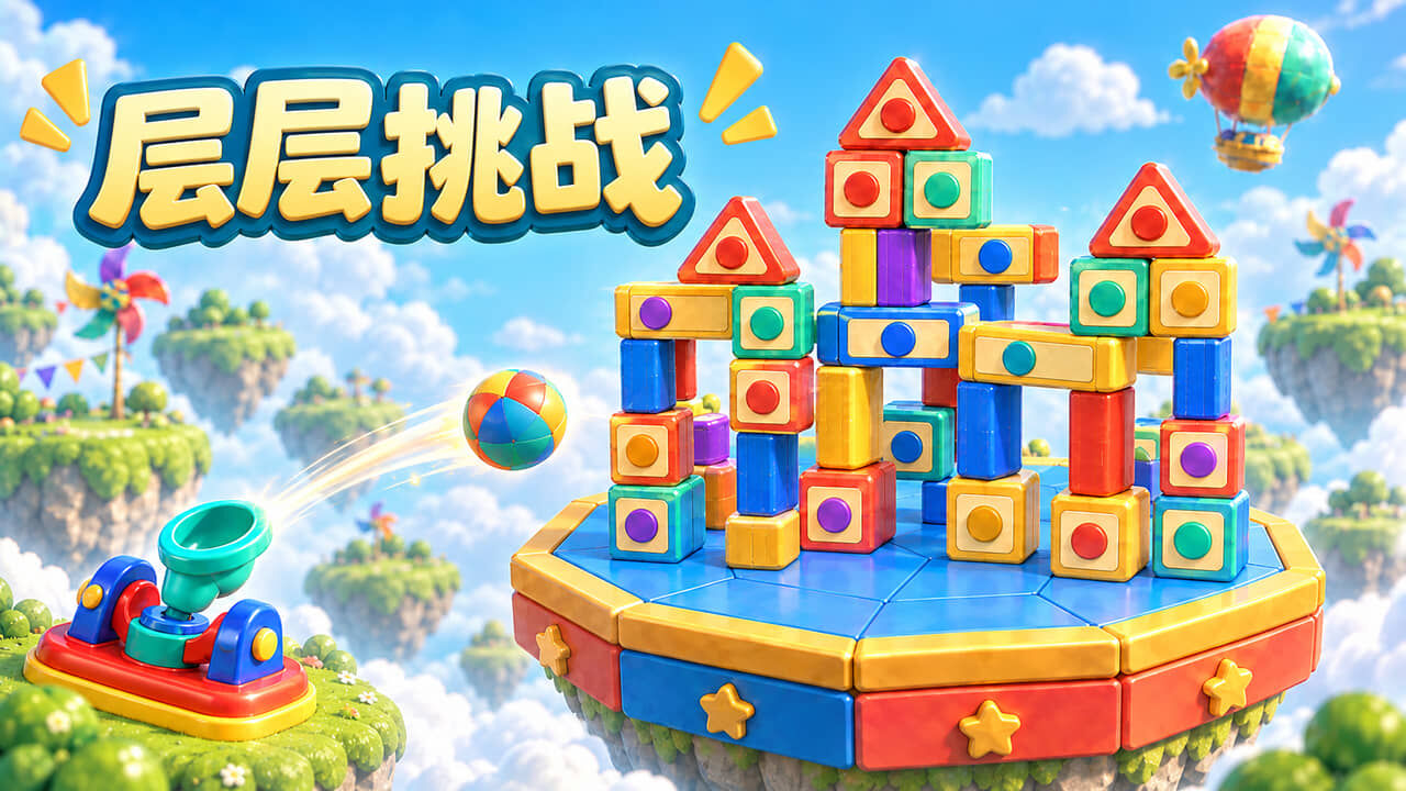 翻滚吧玩具塔截图